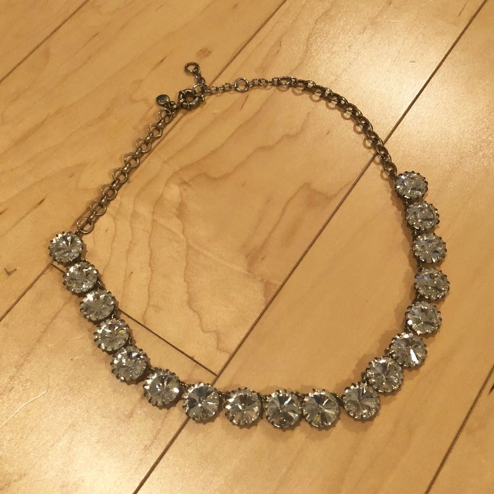 JCrew Classic Crystal Necklace